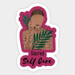 Sacred Self Care | Self Love Sticker